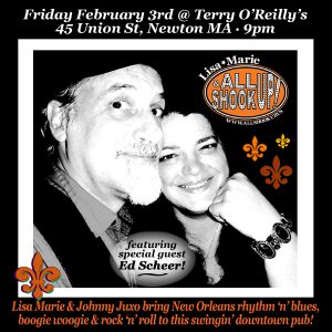 Lisa Marie & All Shook Up with Johnny Juxo & Ed Scheer @ Terry O'Reilly's |  |  | 